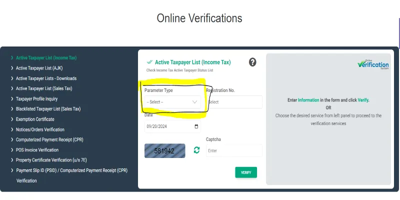 This image is about Choose Your Parameter Type