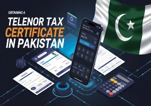This Image is About  Get a Telenor Tax Certificate