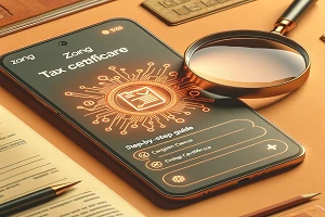 Acquiring Your Zong Tax Certificate